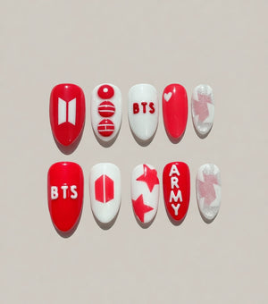BTS Arirang Nails