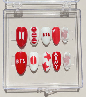 BTS Arirang Nails