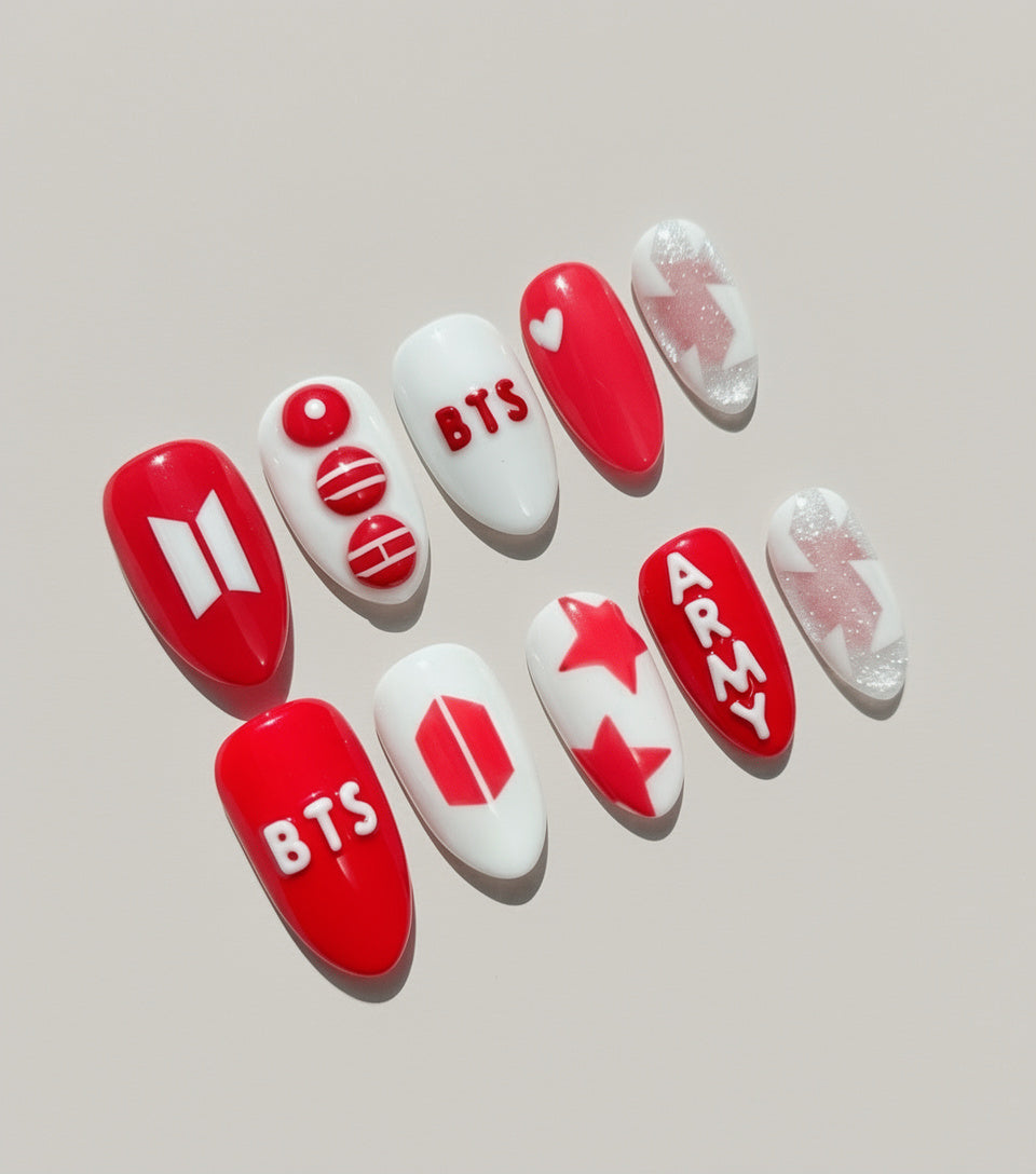 BTS Arirang Nails