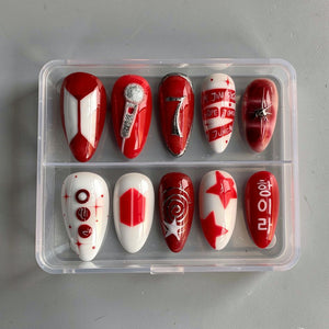 BTS Comback Nails Inspired 3