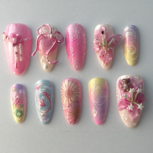 Floral Nails