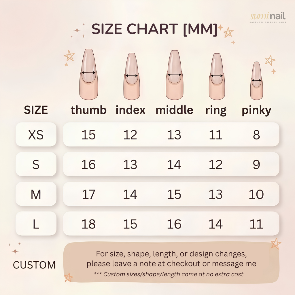 Custom Press-On Nails | Made-to-Order Handmade Nail Set